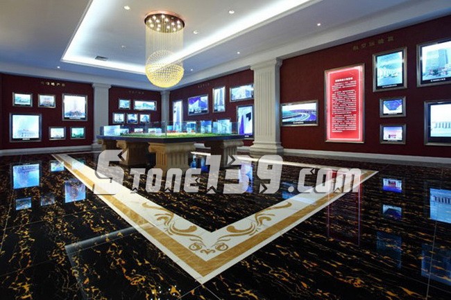 選用黑金花大理石做裝飾的那些工程應用(圖)