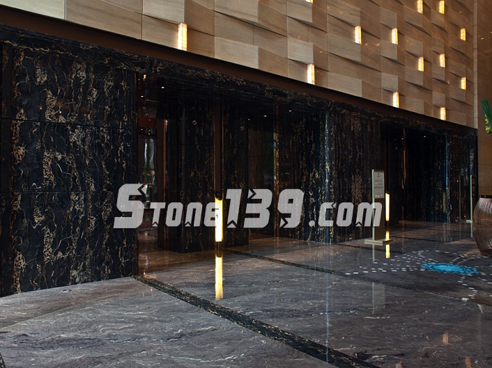 選用黑金花大理石做裝飾的那些工程應用(圖)