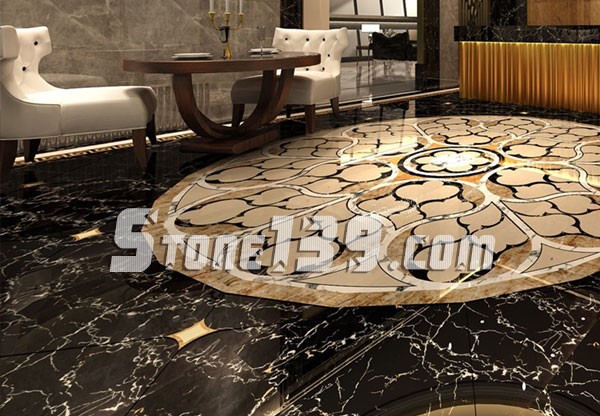 選用黑金花大理石做裝飾的那些工程應用(圖)