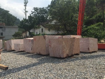 大理石新礦 雅典紅石材荒料供應(yīng)