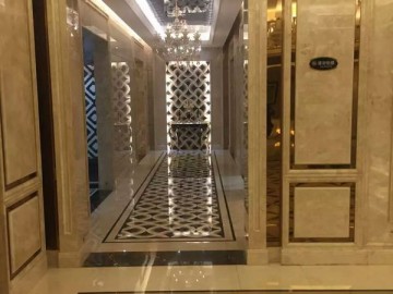 電梯口大理石裝飾應用