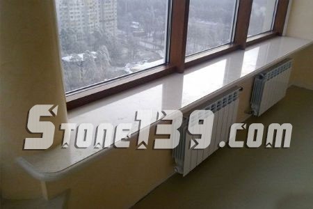北方室內(nèi)石材窗臺板(帶暖氣罩)