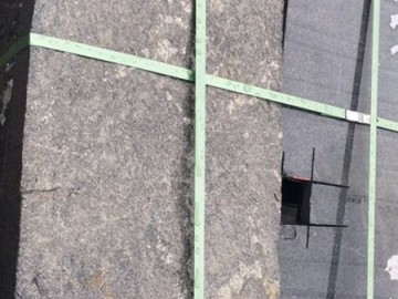 芝麻黑成品自然面 仿古