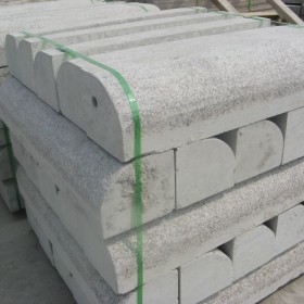 五蓮花圓弧面路沿石供應