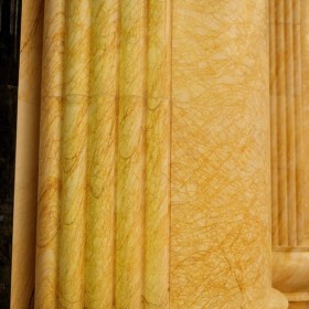 金蜘蛛大理石柱面應用