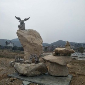 園林景觀 裝飾石雕流水魚缸