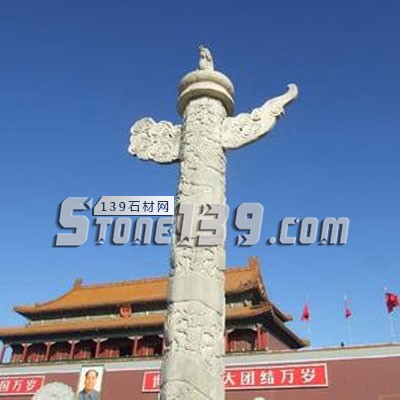 北京明清故宮天安門前的石雕華表