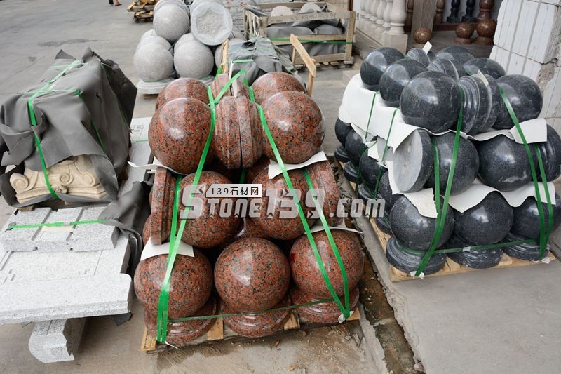 恒毅輝杰石材主營花崗巖欄桿、圓球、仿型異形等石材加工產(chǎn)品