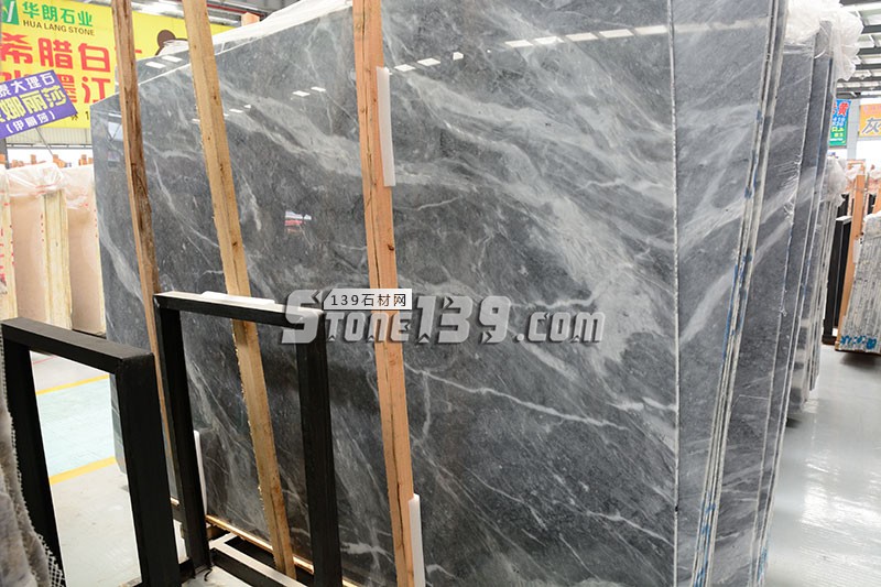 瑯瑯石材主營大理石太空風暴、海浪灰、紫百合