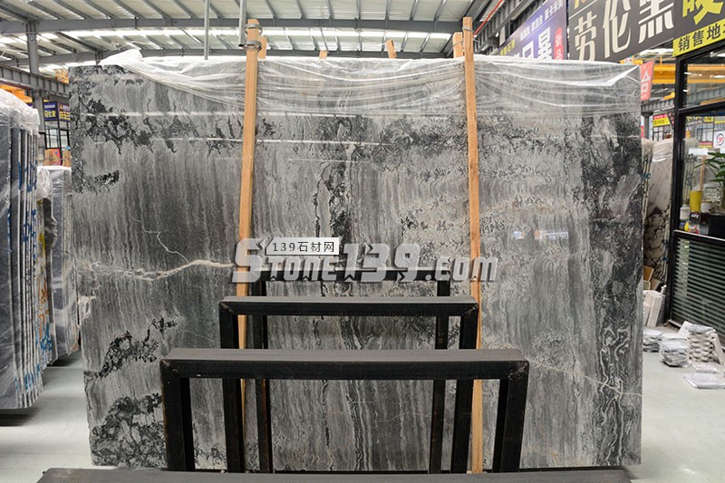 瑯瑯石材主營大理石太空風暴、海浪灰、紫百合