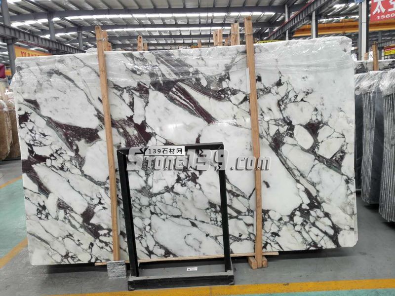 瑯瑯石材主營大理石太空風暴、海浪灰、紫百合