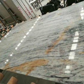 彩虹白大理石供應