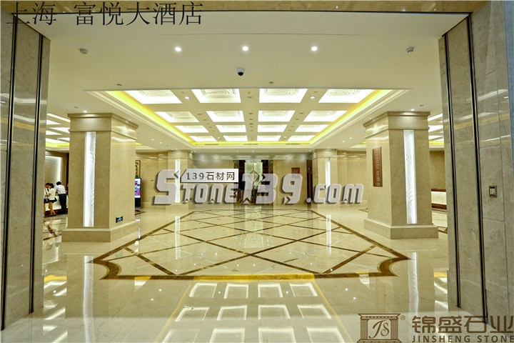 錦盛石業酒店市場案例之上海富悅大酒店