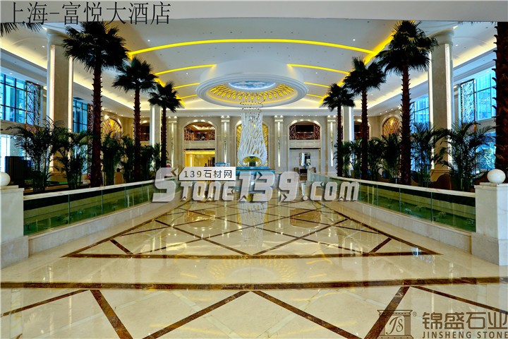 錦盛石業酒店市場案例之上海富悅大酒店