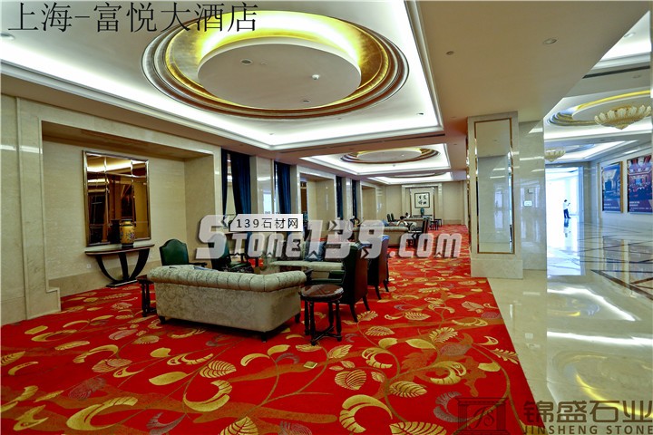 錦盛石業酒店市場案例之上海富悅大酒店