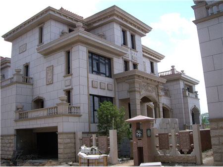 強盛石材主營石材異型板、圓柱、線條、工程板等加工產品