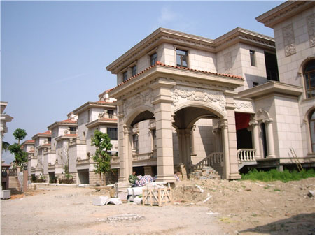 強盛石材主營石材異型板、圓柱、線條、工程板等加工產品