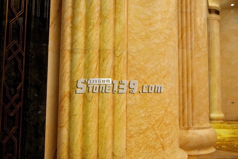 臻磊石業金蜘蛛大理石案例欣賞