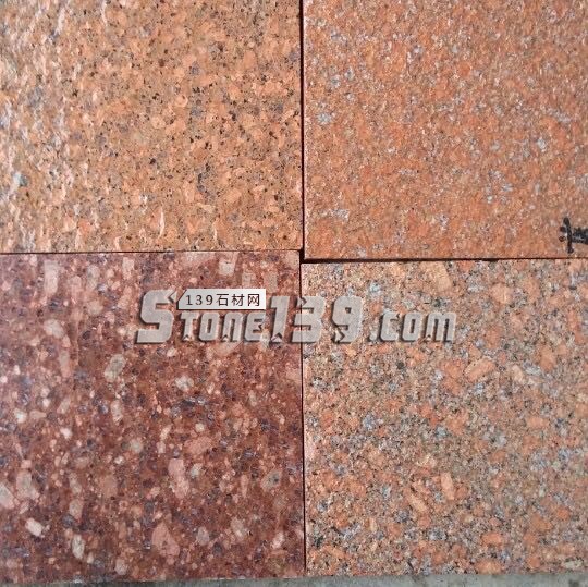 江西博勝石業主營紅色花崗巖映山紅、代代紅石材