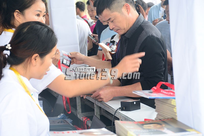 2017年水頭石材展會現場圖片