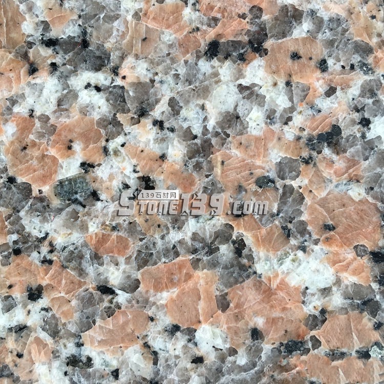 廣西岑溪花崗巖粉紅麻、楓葉紅、海棠紅、三堡紅石材的對比