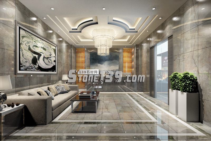 水頭萬錦石業主營新品大理石諾曼底灰