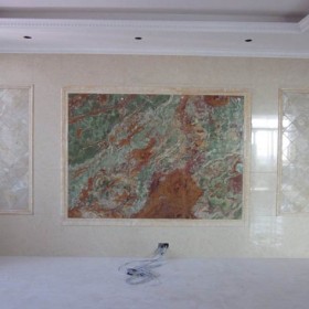 福建漳州龍文區古青玉石材背景墻