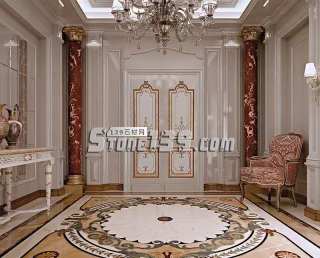 這些大理石拼花實在太驚艷了！