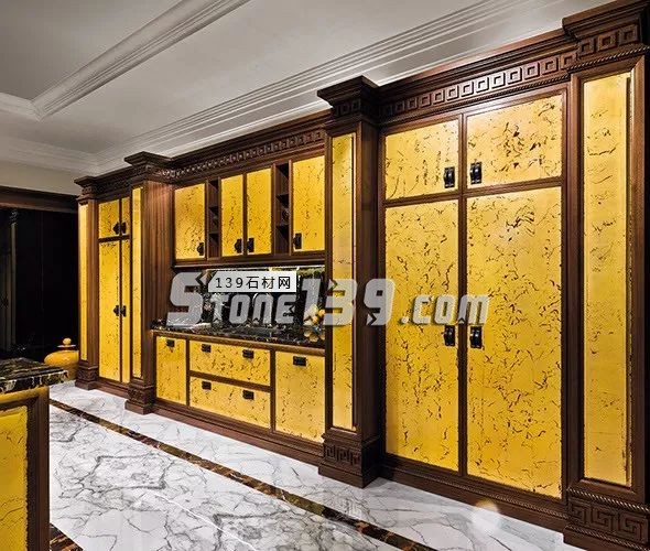 藝術品般的大理石廚房，做飯也可以很享受