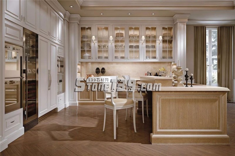 藝術品般的大理石廚房，做飯也可以很享受