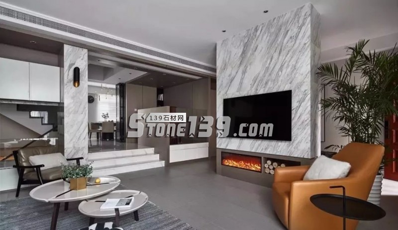 大理石壁爐—顏值賽高的冬日“暖男”