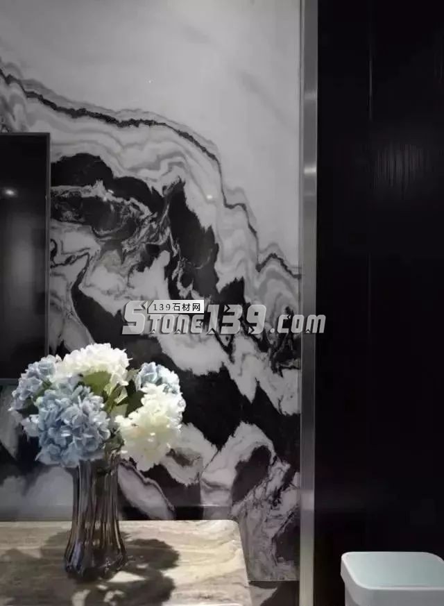 禪意十足的國石經(jīng)典——熊貓白大理石