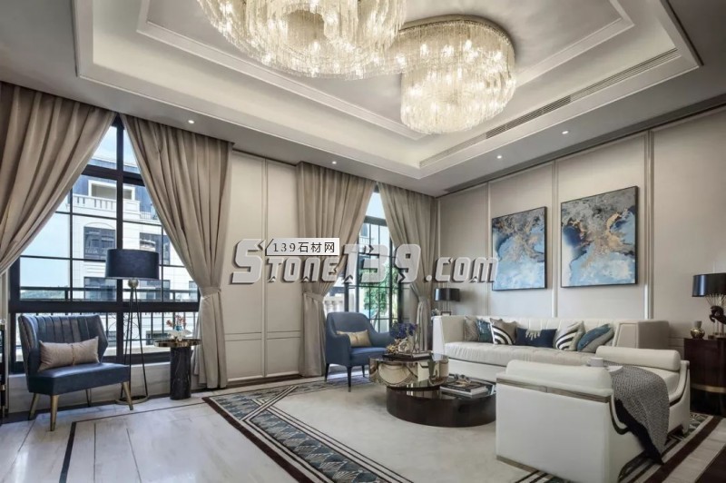 別樣都市風情大理石家裝空間設計