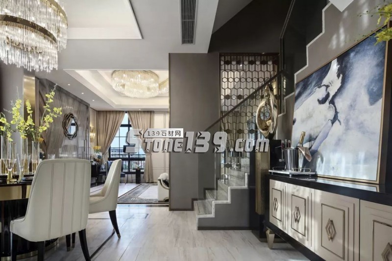 別樣都市風情大理石家裝空間設計