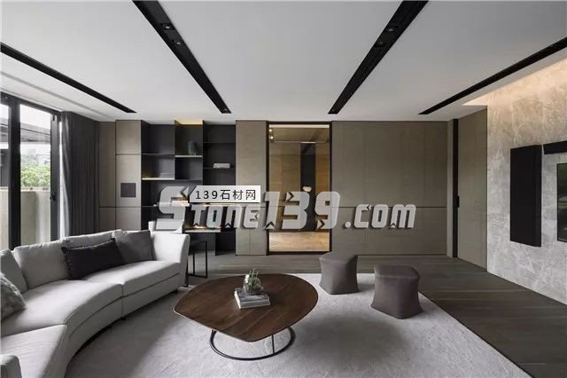 臺式高級灰三層高端別墅豪宅設計