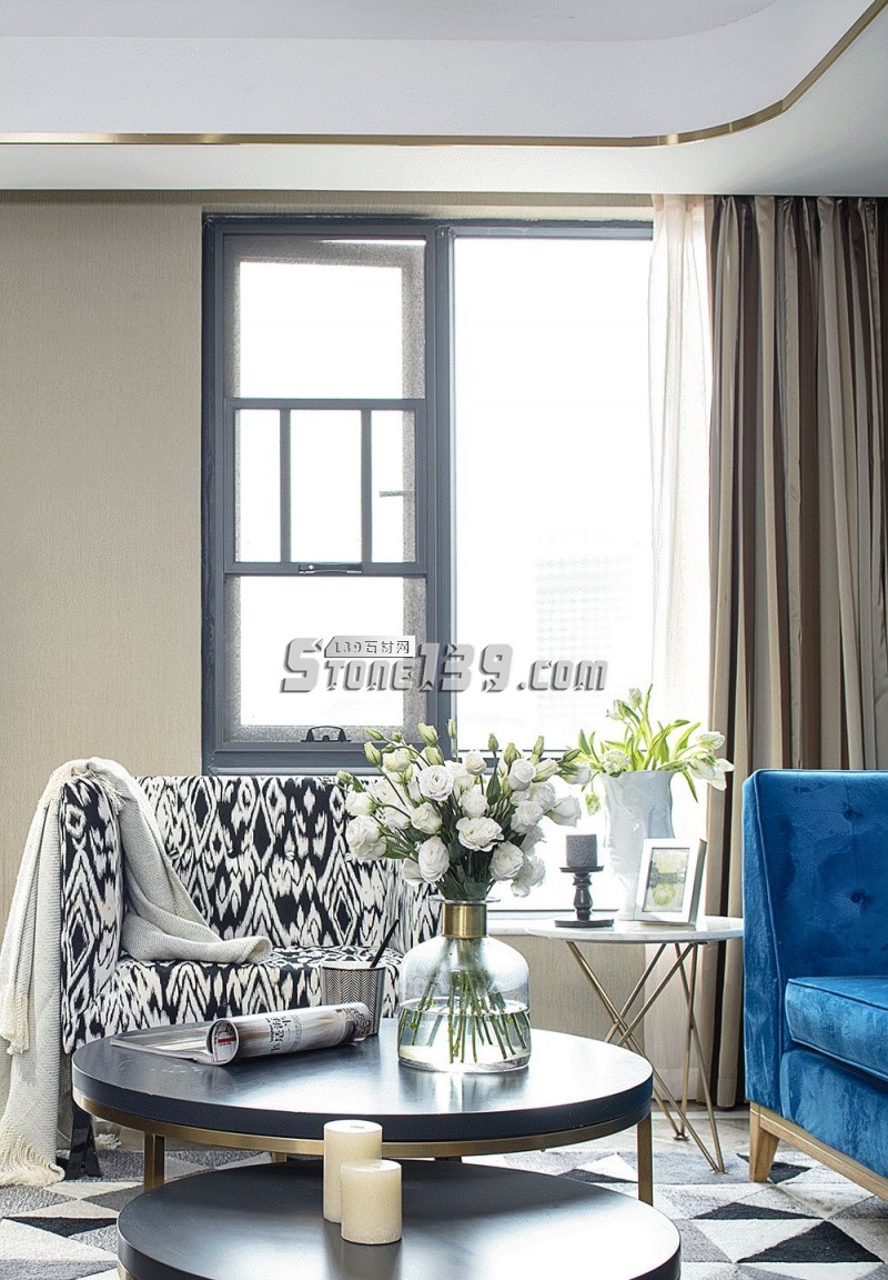 大理石與黃銅打造時尚輕奢主義