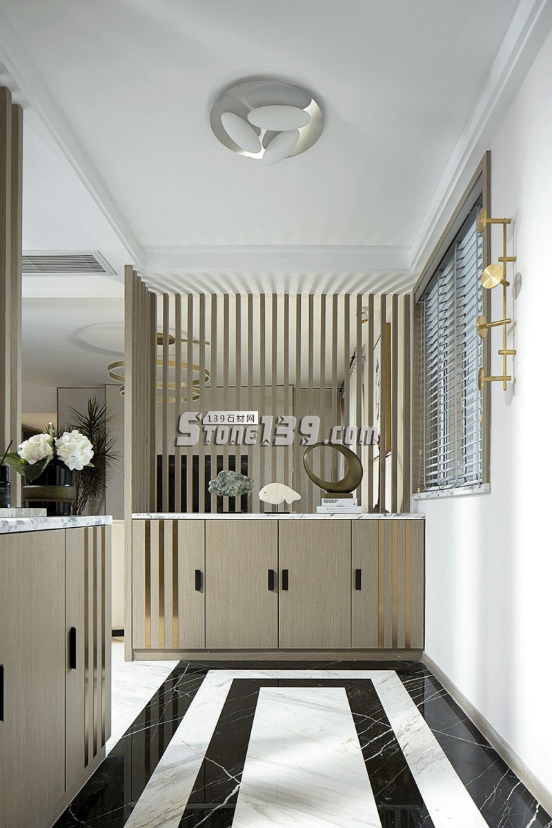 大理石與黃銅打造時尚輕奢主義