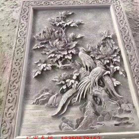 藝術浮雕 窗花石雕 中式復古石雕 圖片價格