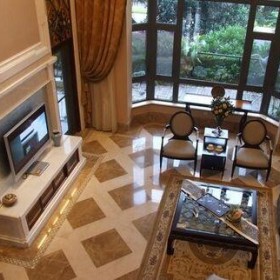 石獅別墅大理石背景墻成品供應(yīng)