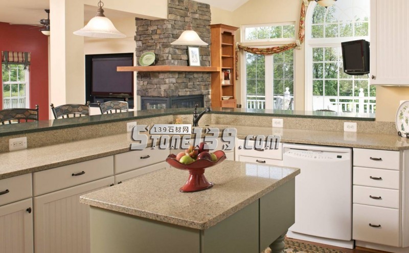 廚房美不美就看石材臺(tái)面板