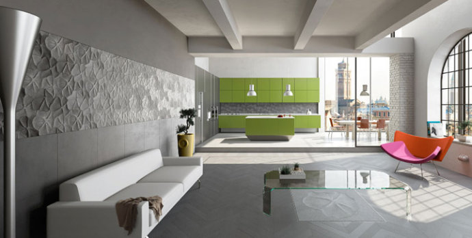 CNC數(shù)控加工的石材背景墻讓建筑裝飾效果更精致 CNC石材背景墻