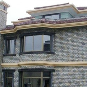 別墅外墻石材馬賽克應用