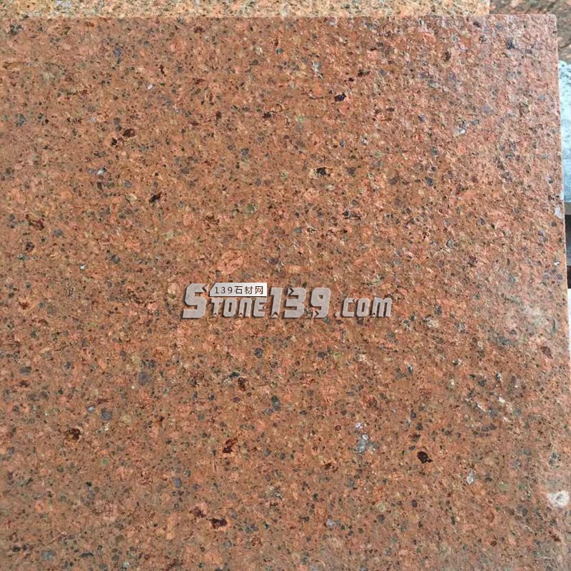 順豐石材光澤紅介紹及相關案例應用