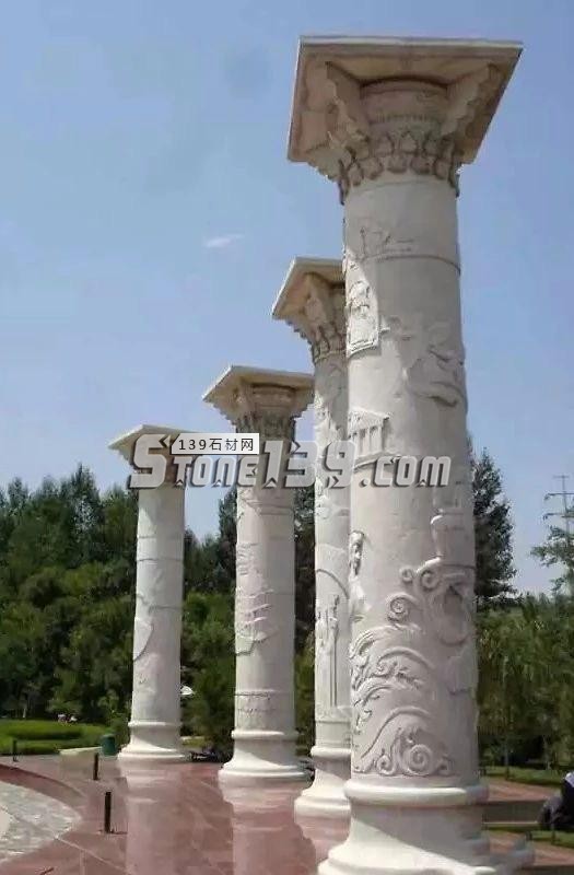 花崗巖石材圓柱加工過程圖解