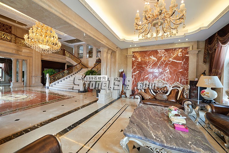 石材別墅裝飾 大理石內裝