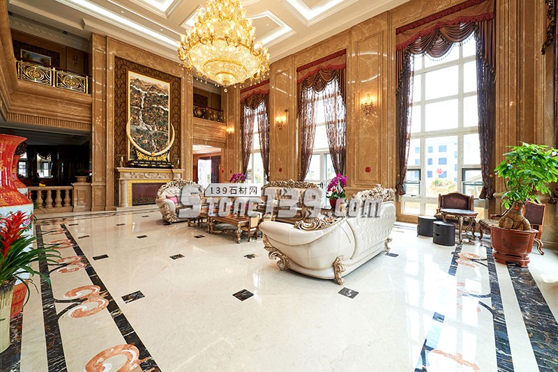 石材別墅裝飾 大理石內裝