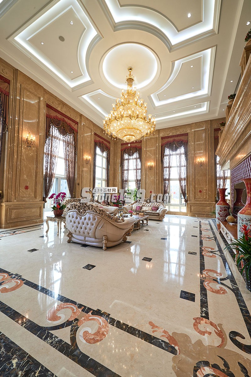 石材別墅裝飾 大理石內裝