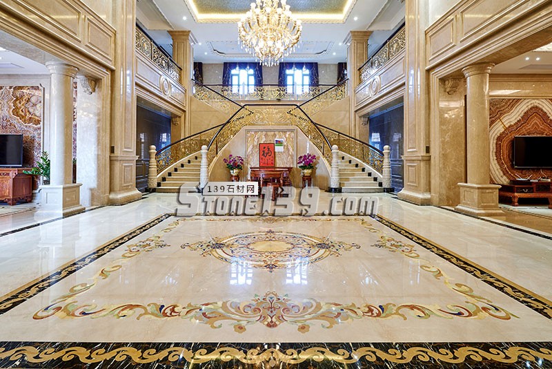 石材別墅裝飾 大理石內裝