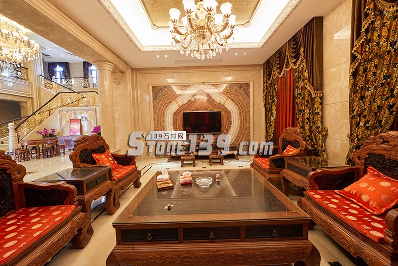 石材別墅裝飾 大理石內裝