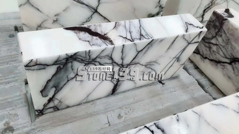 意大利冰玉(雪梅香、天堂鳥、水云紗)大理石